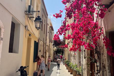 Private-Chania+Rethimnon Old Towns-Kournas Lake-From Heraklion 