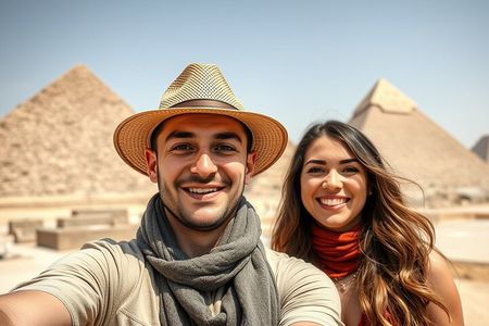  Cairo full Day from Sharm El Sheikh Pyramids, Museum, Lunch