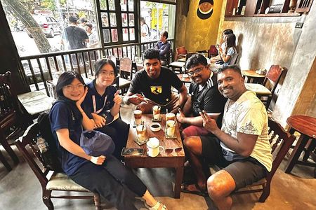 Hanoi Private Food Tour and Train Street Coffee Experience
