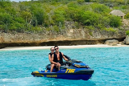 1.5 Hour Curaçao Jetski Tour with Action Video