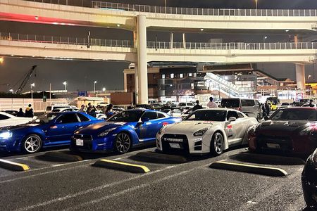 Tokyo JDM Car Meet Experience in Daikoku PA