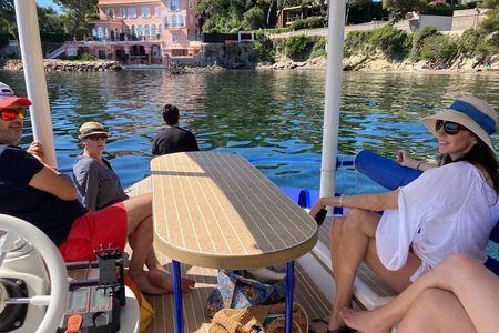 Private Cruise Near Nice and Monaco with Solar Powered Boat
