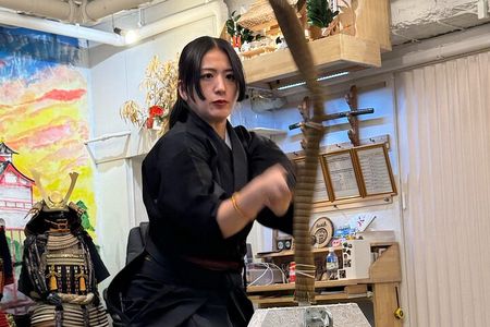 Samurai Training with Modern day Musashi in Kyoto