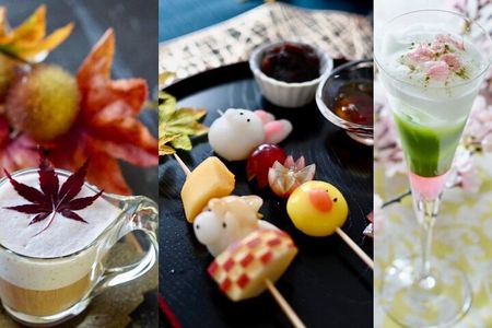 Experience Japan Sakura and Maple Drinks Cute Animal Treats