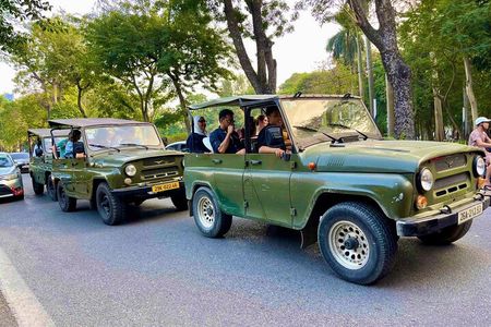 Hanoi Jeep Tours Led By Women: City and Countryside Half Day