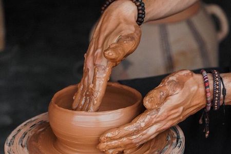 Amazing Pottery Workshop and Wheel Throwing in Marrakech!