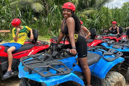 ATV, Zipline and Rick’s Cafe from Montego Bay with transportation