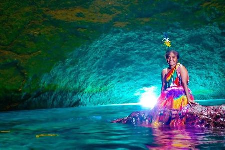 Blue Cave and Yakel Tribe tour