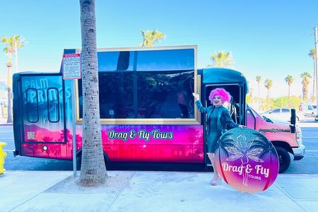 Drag Queen Hosted Mobile Theater Palm Springs Sightseeing Tours