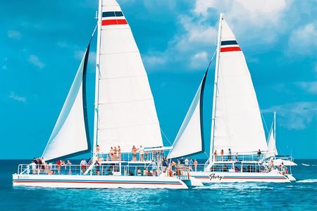 Cozumel Catamaran Fun: Snorkeling, Open Bar & Water Park
