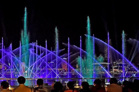  Singapore River Cruise, Light Shows and Twilight Tour 
