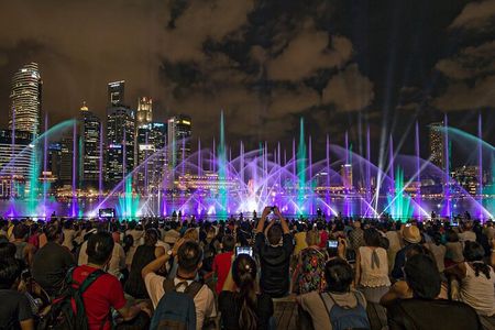  Singapore River Cruise, Light Shows and Twilight Tour 