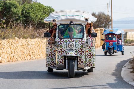 Gozo All Inclusive Chauffeured Tuk Tuk Day Tour - Blue Lagoon