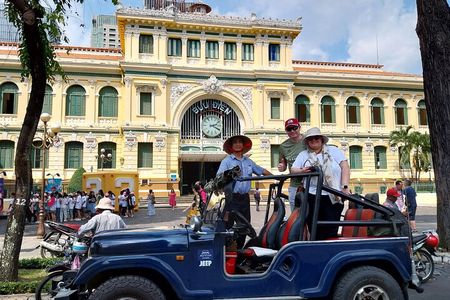 Ho Chi Minh City Tour on US Army Jeep: Morning or Afternoon