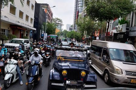 Ho Chi Minh City Street Food Tour On American Jeep/ Motorbike