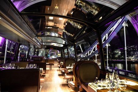 London Luxury Dinner Experience with Panoramic City Views