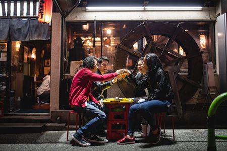 Shibuya by night in Small Groups: Neon Lights and Local Flavors