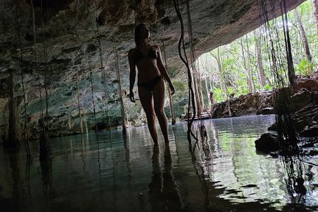 Private experience 5 cenotes at Riviera Maya