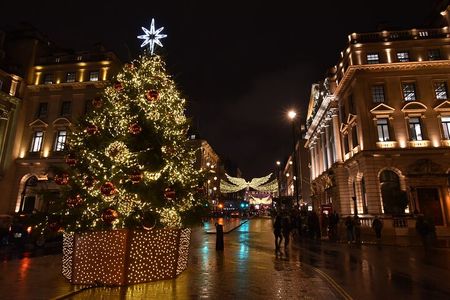 Private Christmas Lights Taxi Tour of London