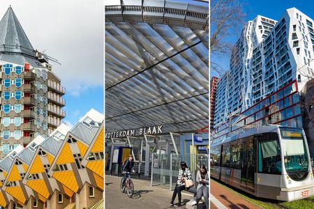 Private Rotterdam Walking Tour Including Cube House Entrance