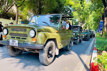 Hanoi Jeep Tours Led By Women: City & Countryside Half Day Combo 