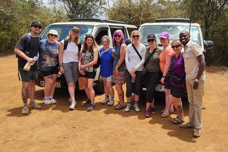 Nairobi National Park, Elephant Orphanage and Giraffe Center Tour
