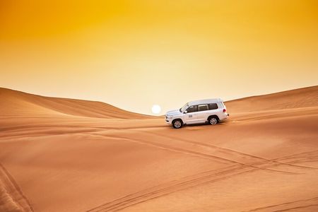 Premium Desert Safari Sharing Transfer with 5* Unlimited Buffet 