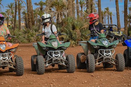 Quad adventure in the Marrakech Palmeraie with Tea Break 