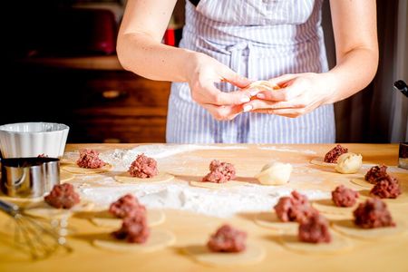 Traditional Home Cooking in Modena,Tagliatelle, Tortelloni & Wine