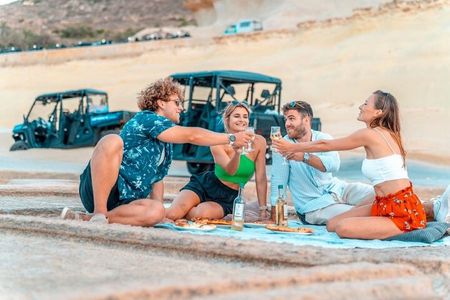 Sunset Buggy Tour in Gozo and Blue Lagoon Boat Trip