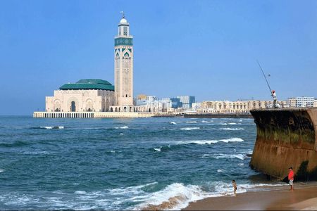  Casablanca Layover Tour Hassan II Mosque and Centuries-Old Bath