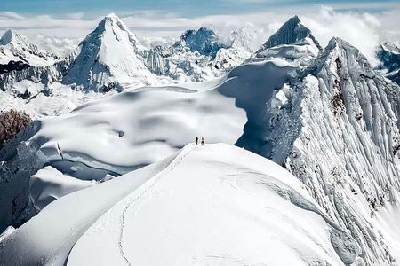 A Trip for Climbing Nevado Pisco 5752 m Cordillera Blanca