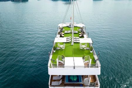 Hercules Premium/Luxury Cruise - Halong Bay Day Tour with 6 hours