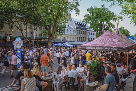 5-course Progressive Dinner on Grande-Allée and History Tour