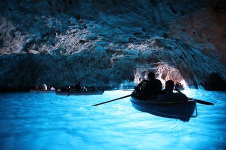 Blue Grotto and Capri Boat Tour with Aperitivo Swim and Snorkel