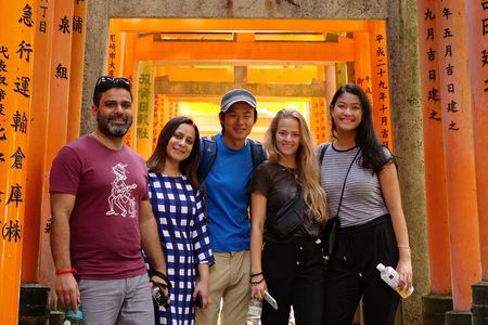 Inside of Fushimi Inari - exploring and lunch with locals