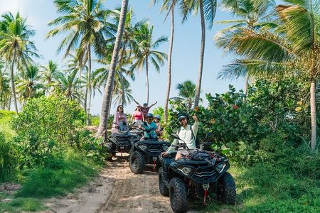 Small Group Exclusive 4x4 ATV Punta Cana: Jungle & Wild Beaches!