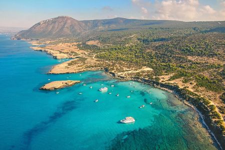 From Paphos Highlight Tour with Baths of Aphrodite & Blue Lagoon 