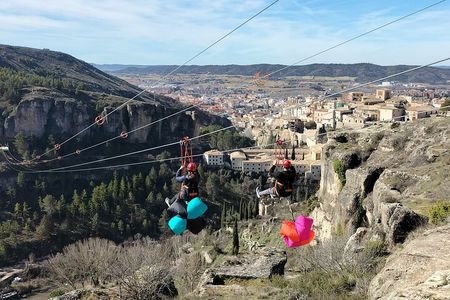 Jumping in Zipline with Unique Views of Cuenca