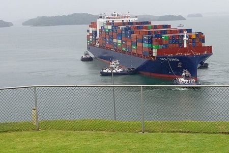 Agua Clara and Gatun Locks on the Atlantic side