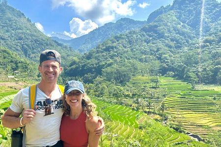 Hidden Waterfall & Selogriyo Rice Terraces Trek from Yogyakarta