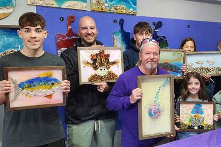 Siesta Key Glass Artwork Class