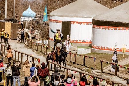 Almaty: Jeep Private Huns Ethno Village & Issyk Lake Day Tour