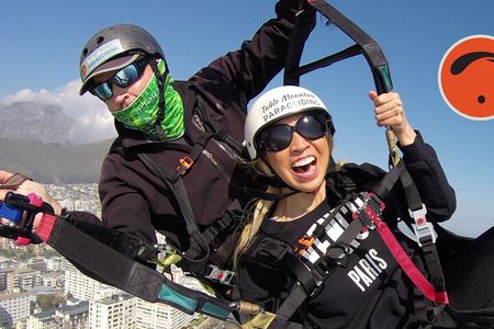 Tandem Paragliding Cape Town Experience TABLE MOUNTAIN PARAGLIDE