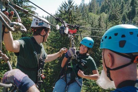Rainforest Canopy & Zipline Adventure in Ketchikan, AK