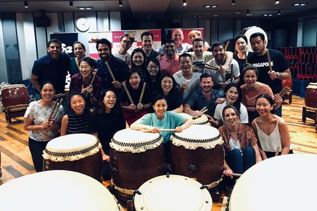 Tokyo's Finest Taiko Drumming Workshop