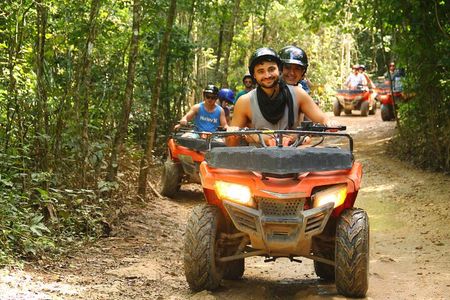 ATV Tour from Cancun with Zipline and Cenote Swim