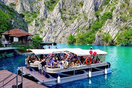 From Skopje: Matka Canyon, Painted Mosque&Arabati Baba Tekke