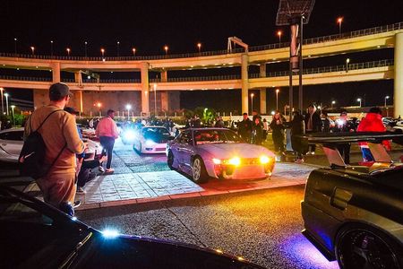 Legendary JDM CAR TOUR : Daikoku Underground Car meet Tour