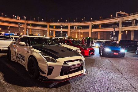 Tokyo Legendary JDM CAR TOUR Daikoku Underground Meetup